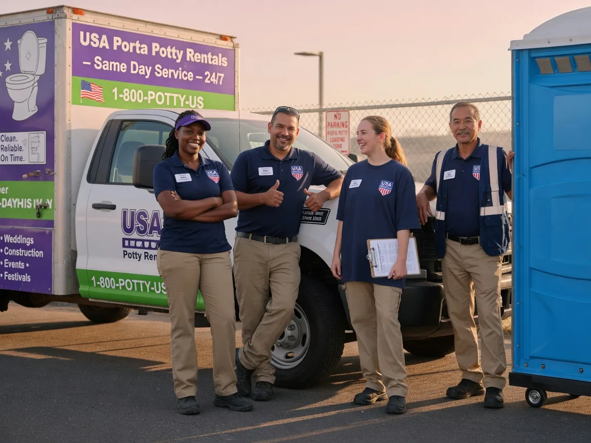 Porta Potty Rental company in Garner, AR